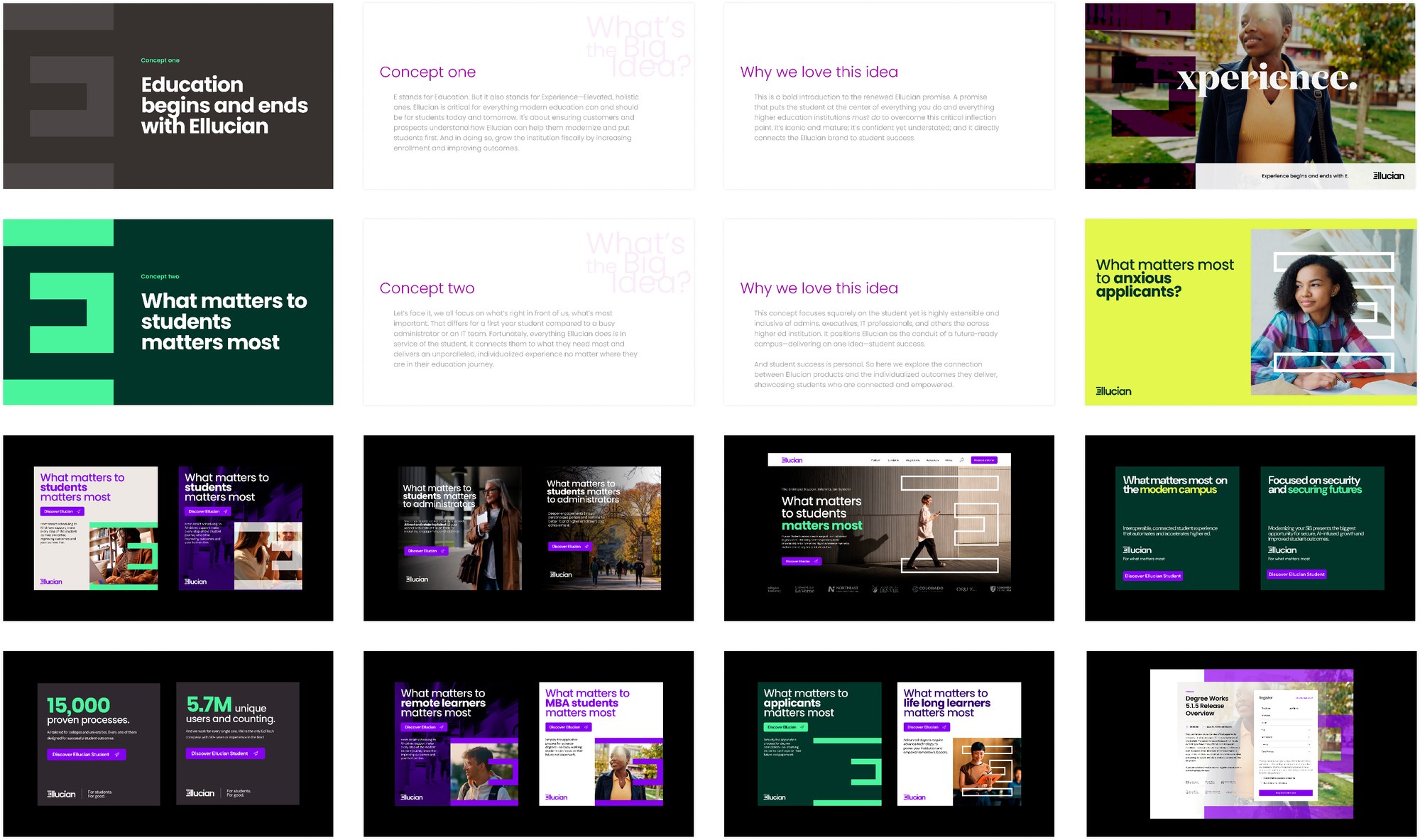 Brand and campaign page system